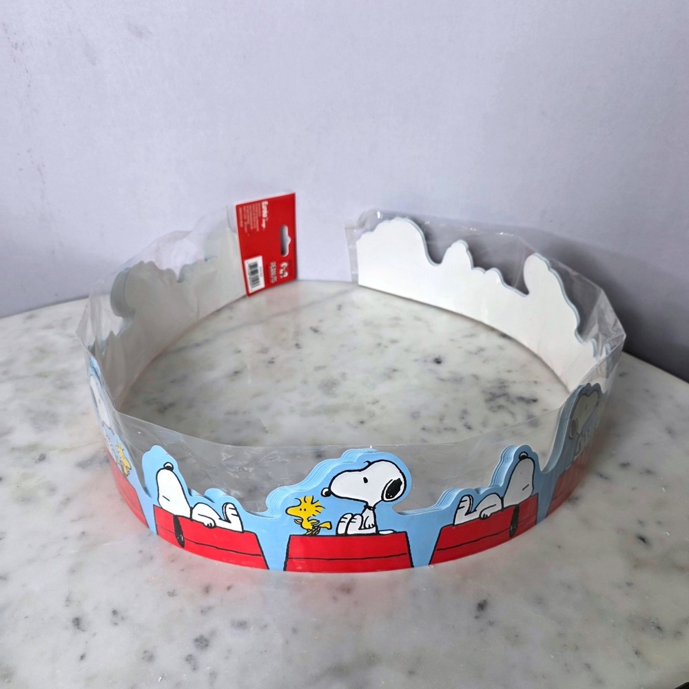 Eureka Peanuts Snoopy Woodstock Extra Wide Deco Trim Bulletin Board Border 37ft